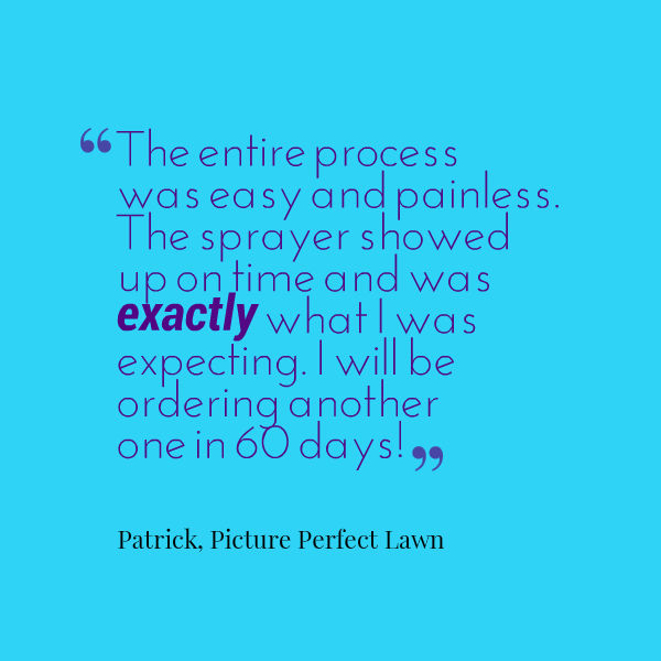 Sprayer Depot Customer Review