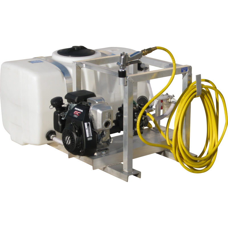 Spray skid