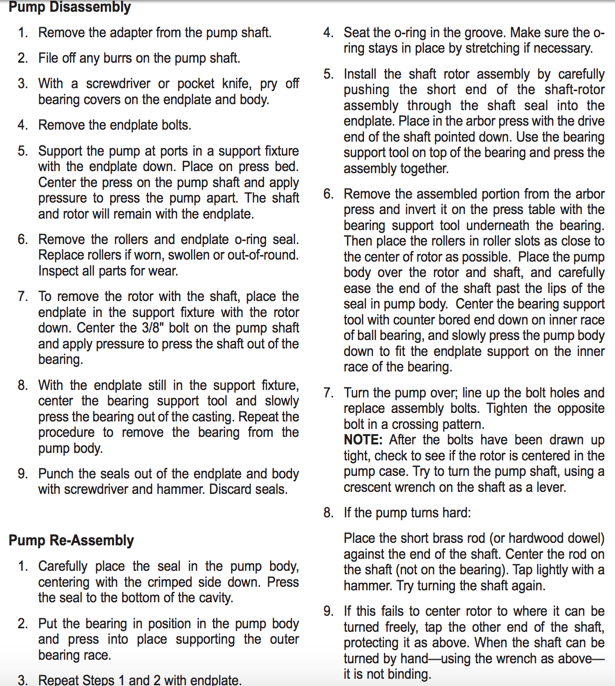 How to Repair a Hypro Roller Pump
